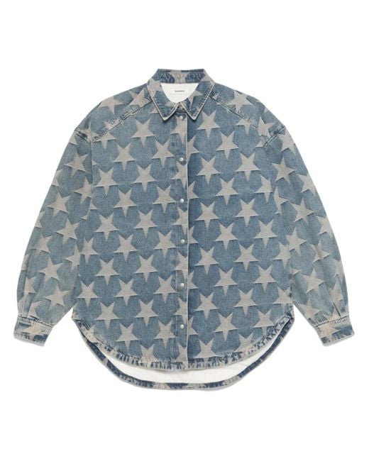 Sandro Starry シャツ Blue