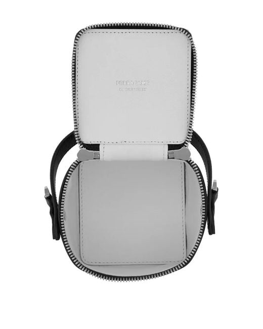 Ferragamo Black Micro Leather Mini Bag