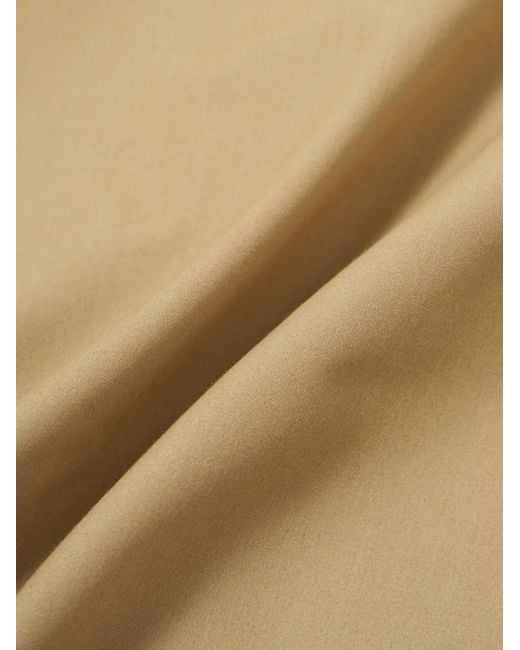 Universal Works Natural Drawstring Cargo Shorts for men