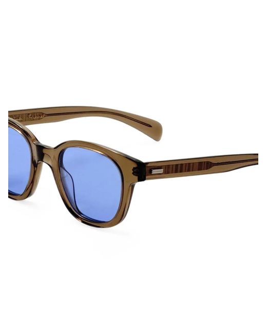 Paul Smith White Glover Square-Frame Sunglasses