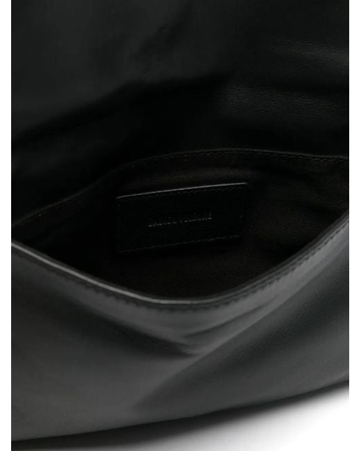 Zadig & Voltaire Black Rock Lucky Charms Leather Clutch Bag