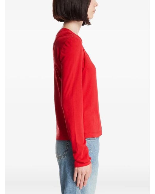 The Row レイヤード Tシャツ Red