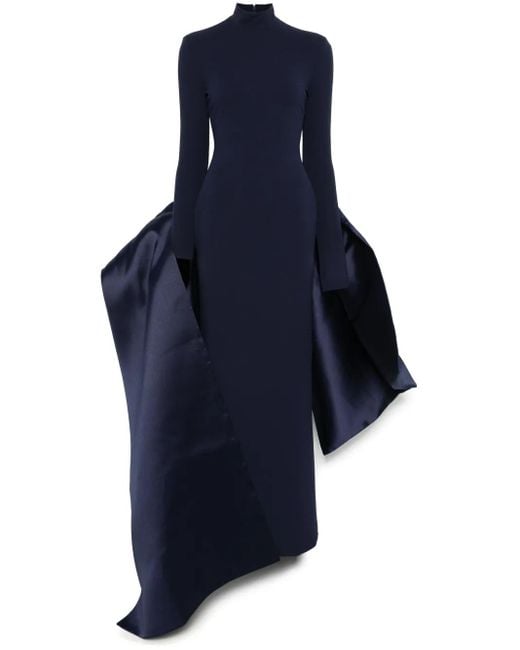 Abito Lungo Lyana di Solace London in Blue