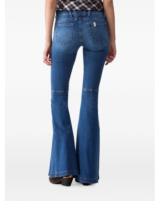 Liu Jo Super Flared Jeans in het Blue