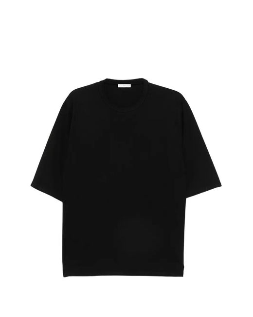KIEFERMANN Black Feoras Crew-Neck T-Shirt for men