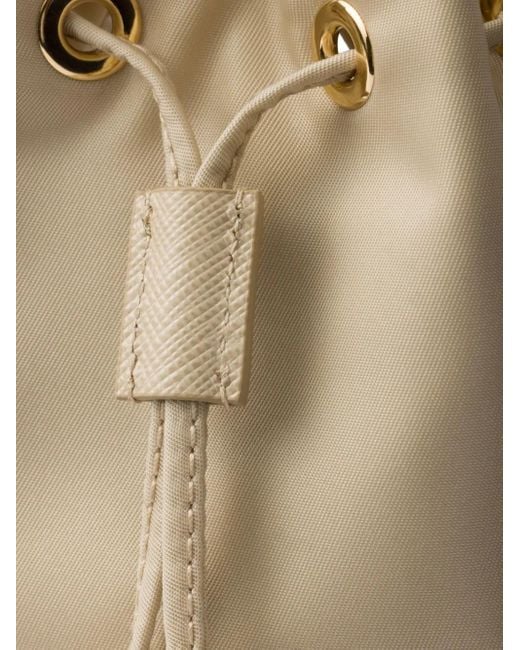 Prada Natural Mini Re-Edition 1978 Bucket Bag