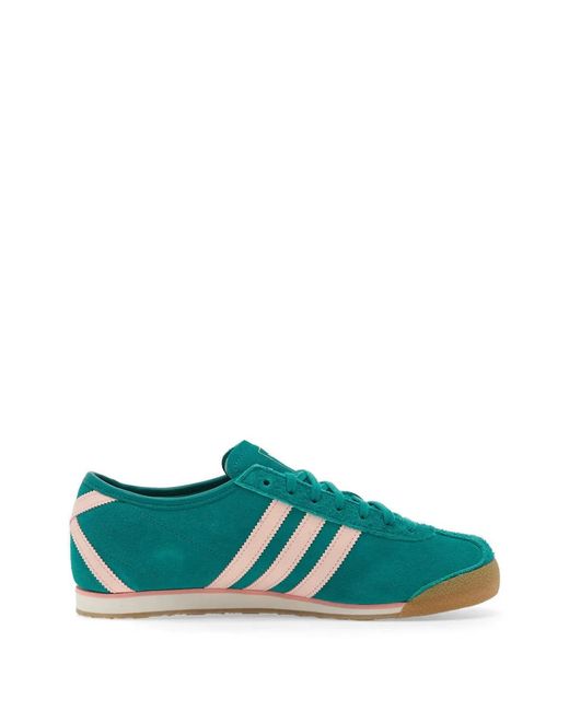Adidas Green Italia 70S Suede Sneakers
