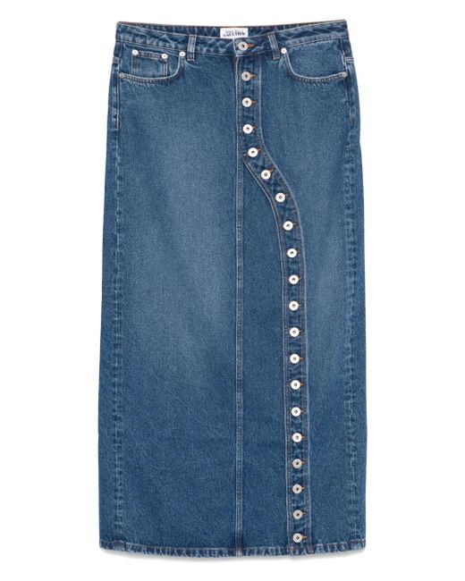 Jean Paul Gaultier デニムスカート Blue