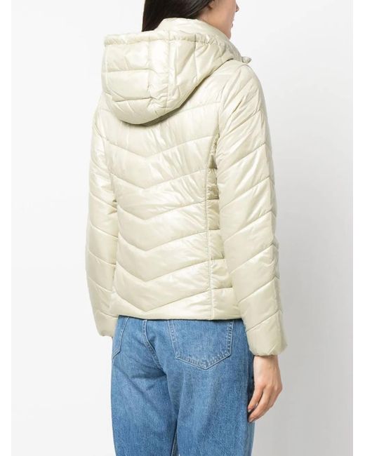 Calvin Klein Gewatteerd Jack in het Natural