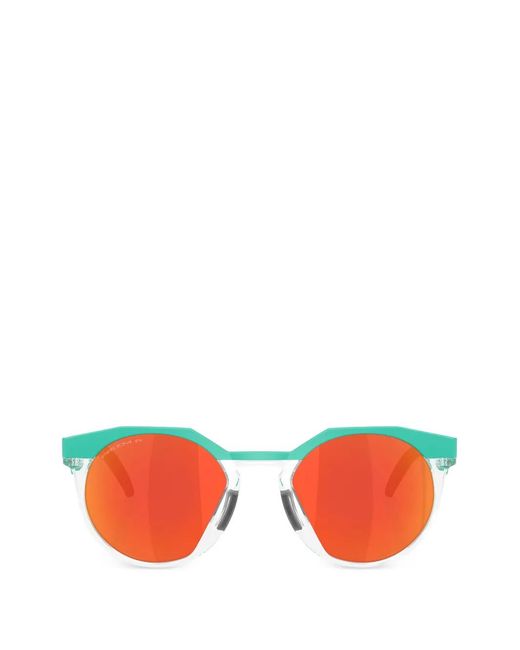 Oakley Red Hstn Neon Pop Geometric-Frame Sunglasses