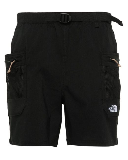 The North Face Black Class V Pathfinder Belted Shorts for men