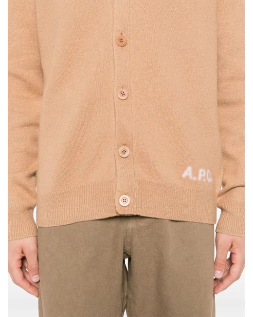 A.P.C. Kenny Vest in het Natural voor heren