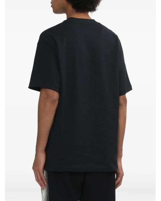 Fred Perry T-Shirt mit Logo-Patch in Black für Herren