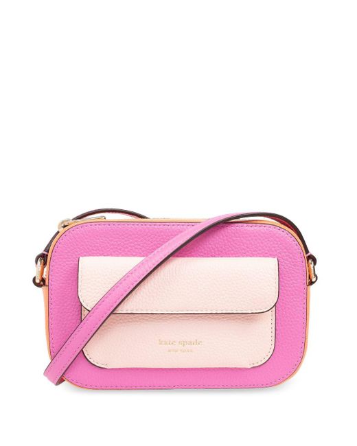 Kate Spade Pink Ava Leather Cross Body Bag