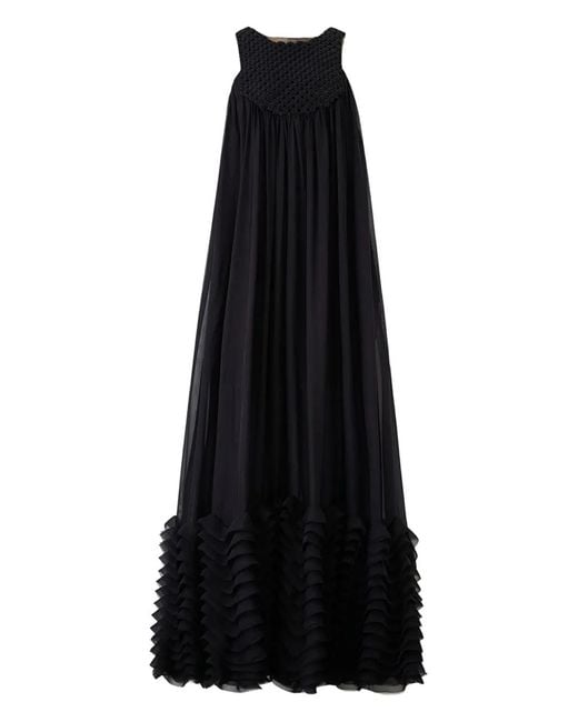 Hui Milano Black Sleeveless Dress