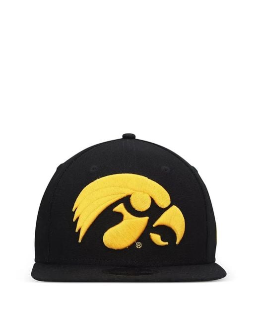 KTZ Black 9Fifty Iowa Hawkeyes Cap for men
