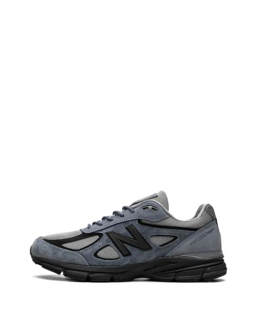 New Balance Black 990 Lace-Up Sneakers for men