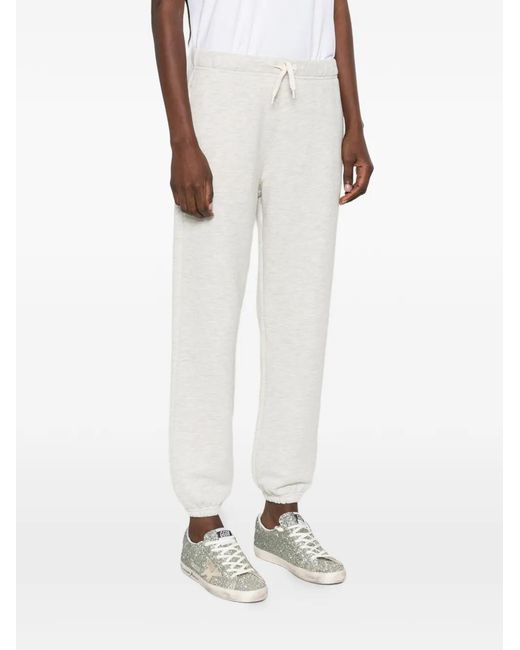 Autry White Pantalon De Jogging À Lien De Resserrage