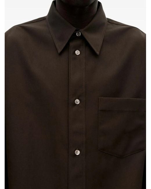 BERNER KUHL Black Ranch Cotton Shirt for men