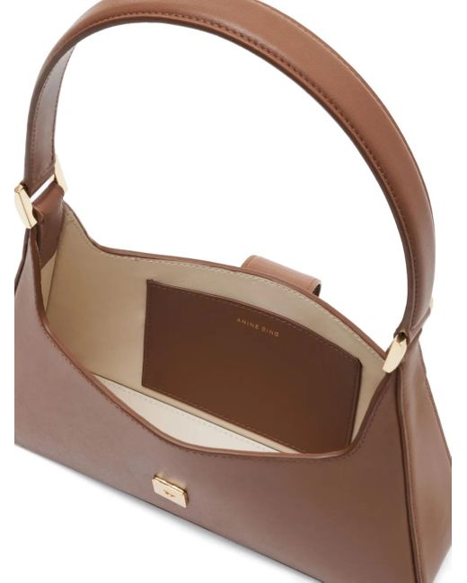Anine Bing Brown Lou Schultertasche