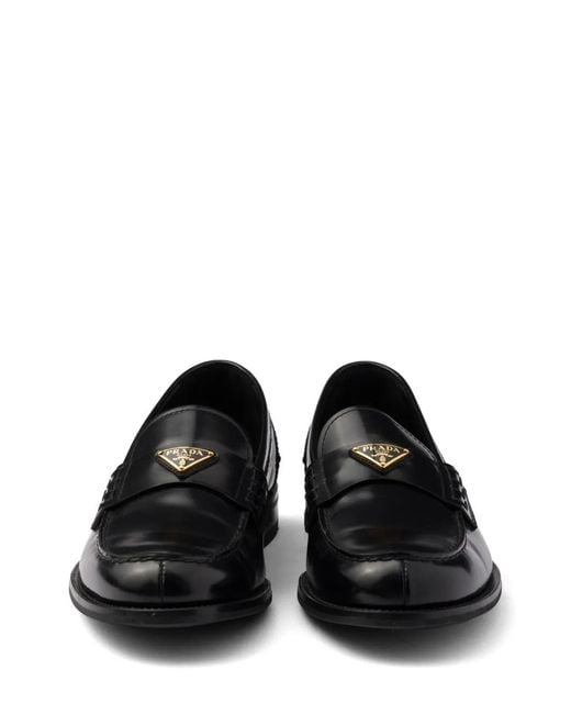 Prada Black Moccasins Shoes for men