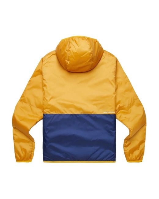 COTOPAXI Blue Teca Calido Reversible Hooded Jacket for men