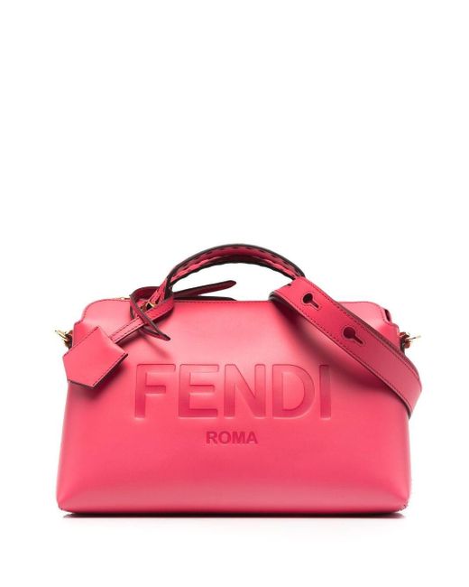 Fendi Pink Medium By The Way Tote Bag