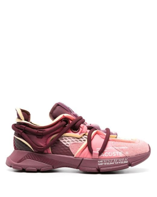 Lacoste L003 Active Runway Sneakers mit Schaumstoffbesatz in Pink für Herren