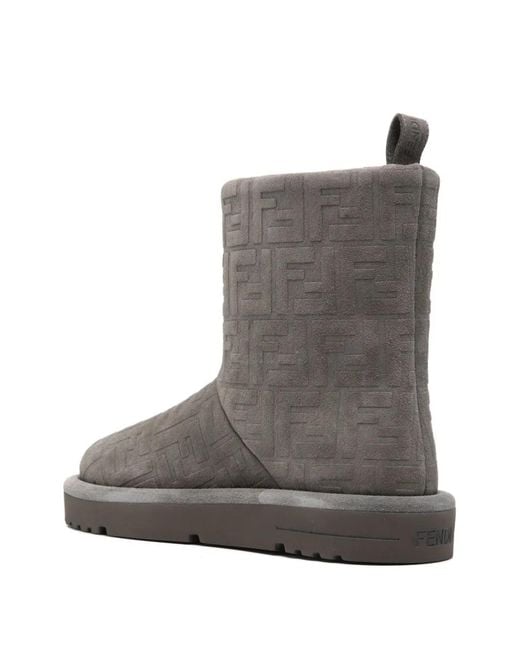 Fendi Brown Apres Chic Boots
