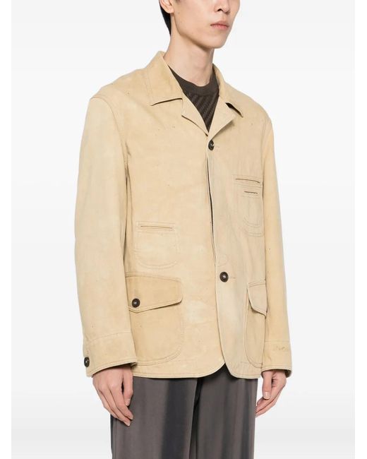Ziggy Chen Natural Cotton Denim Jacket for men
