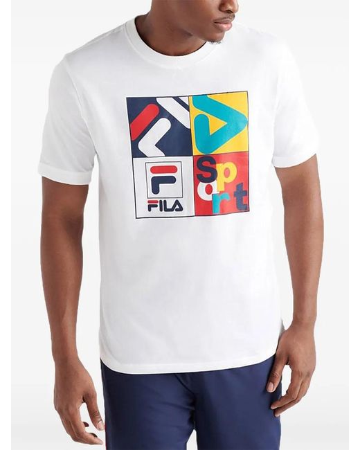 Fila White Jasper T-Shirt for men