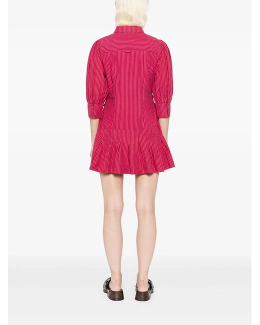 damson madder shirt dress Damson Madder Maisie Mini Shirt Dress