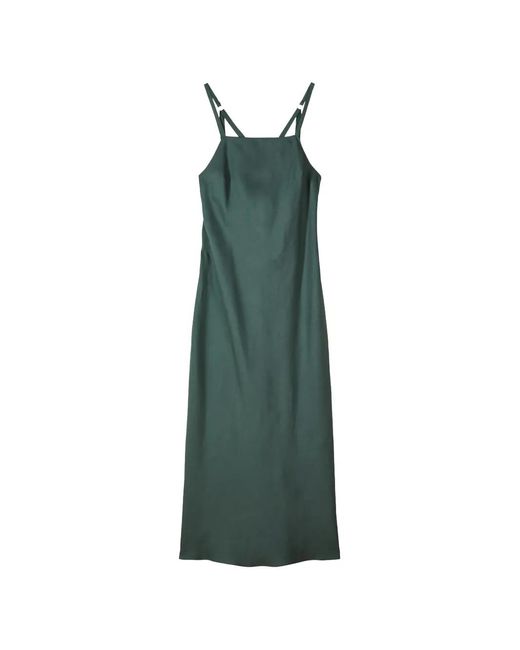 Patrizia Pepe Green Sleeveless Midi Dress