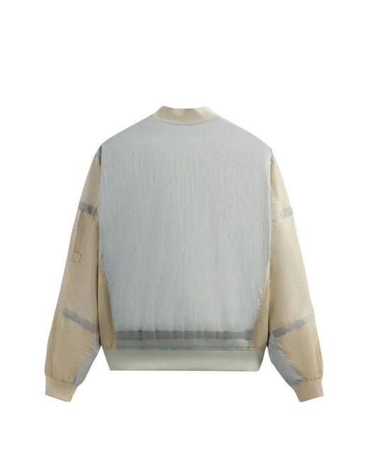 Kith Gray Washed Bomber Jacket for men
