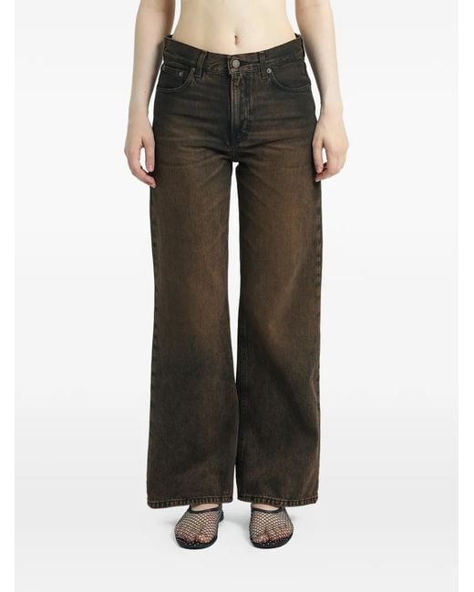 Haikure Black Five-Pockets Jeans