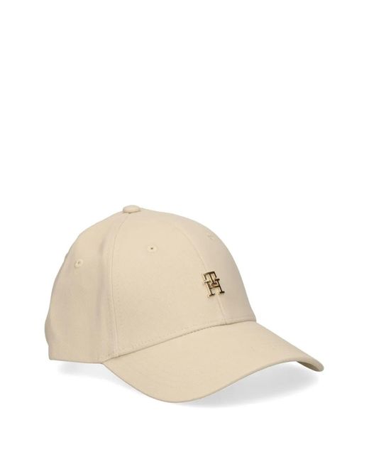 Tommy Hilfiger Natural Chic Th Logo-Plaque Cap
