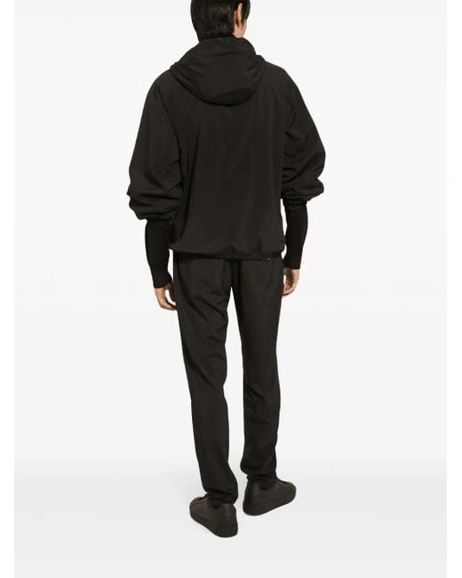 Dolce & Gabbana Black Jacket With Logo for men