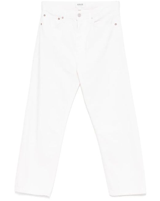 Agolde 90s クロップドジーンズ White