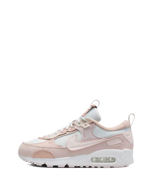Nike Pink Air Max 90 Futura "Barley Rose" Sneakers
