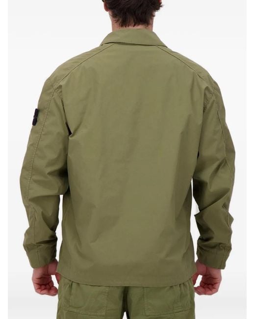 Stone Island Green 4100041 Light Compact Touch Poly-Tc for men