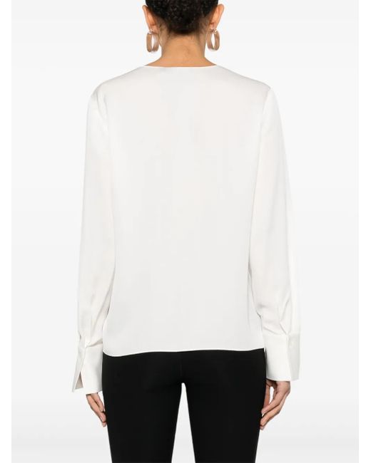 Theory White Hidden Slit Bl.Moder