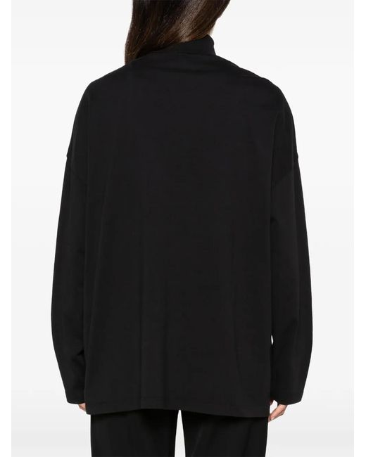 Top Con Logo Estampado Loewe de color Black