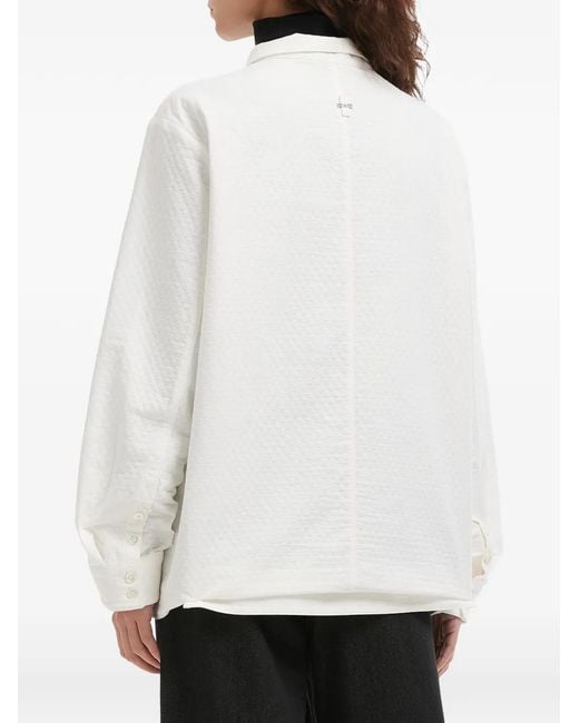Adererror White Button Shirt