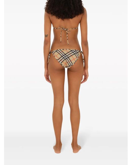 Burberry Metallic Bikinis
