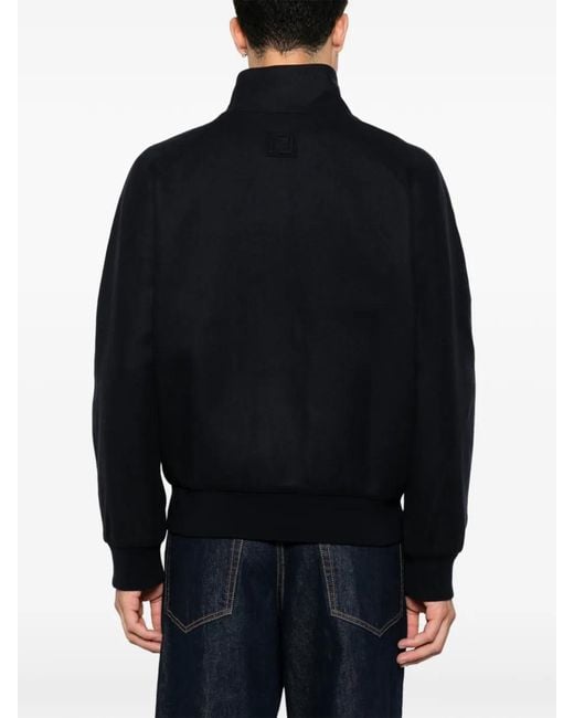 Chaqueta Con Logo En Relieve Fendi de hombre de color Blue