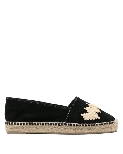 Castaner Black Karen Suede Espadrilles