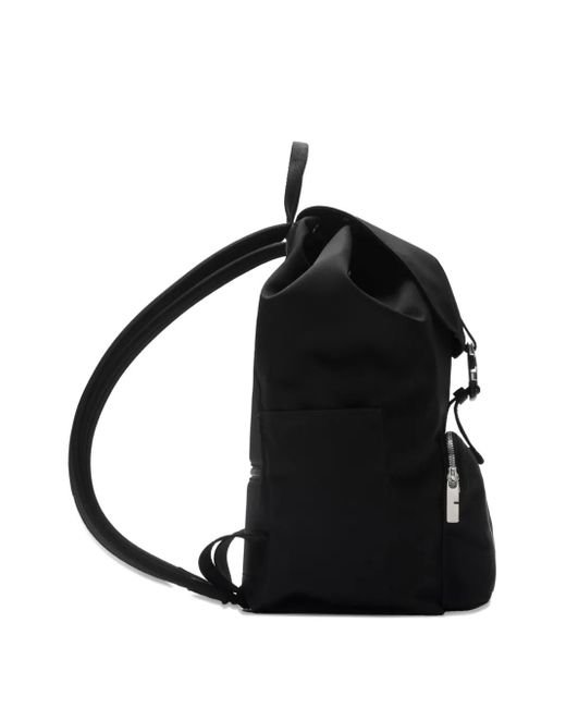Burberry Black Orkney Flap Backpack for men