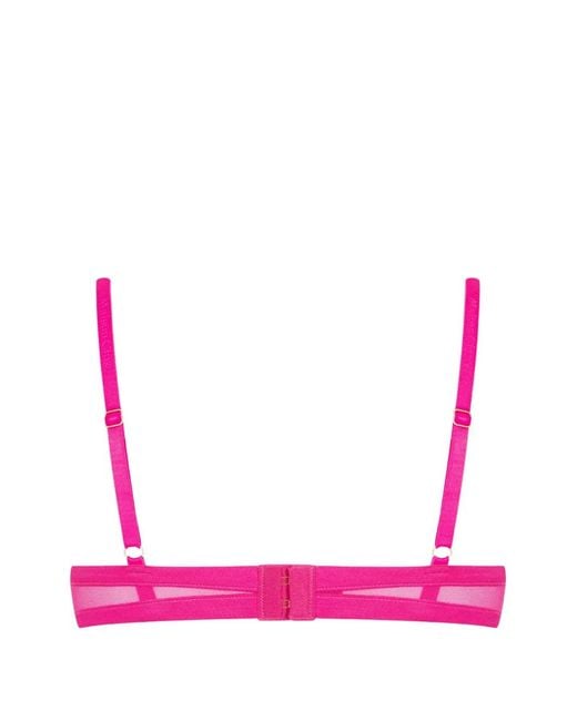 Maison Close Pink Neon Open Bra