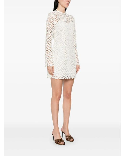 Jonathan Simkhai White Charis Mini Dress