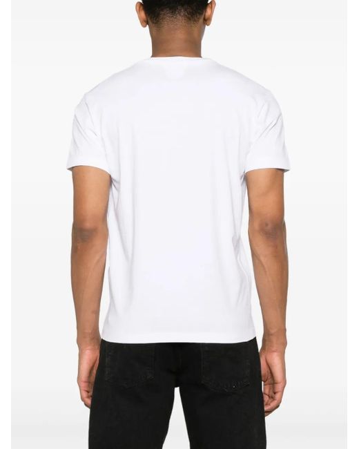 DSquared² White Cool Fit V-Neck T-Shirt for men